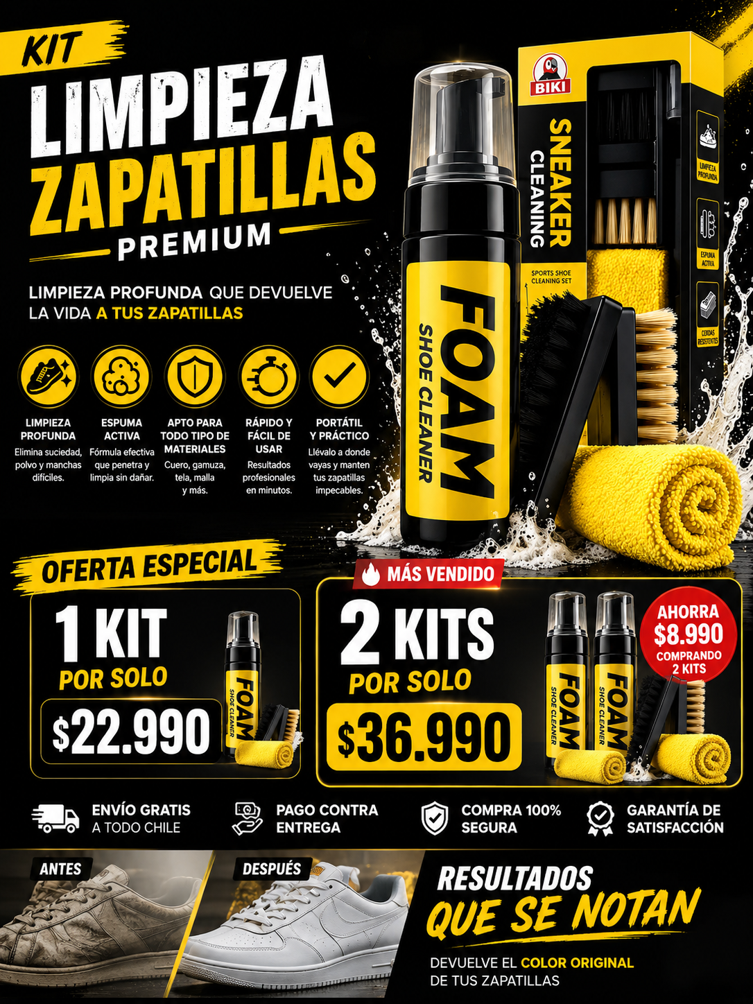 Kit de Limpieza Premium para Zapatillas 👟